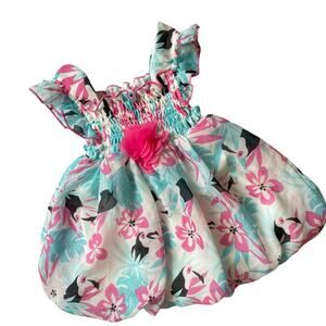 Beautiful Bon Bebe Baby Girls Dress Size 18 Month